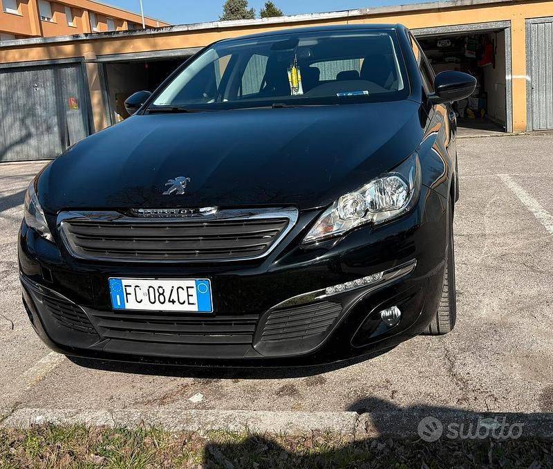 Usata Peugeot 308 2017 Nero Berlina