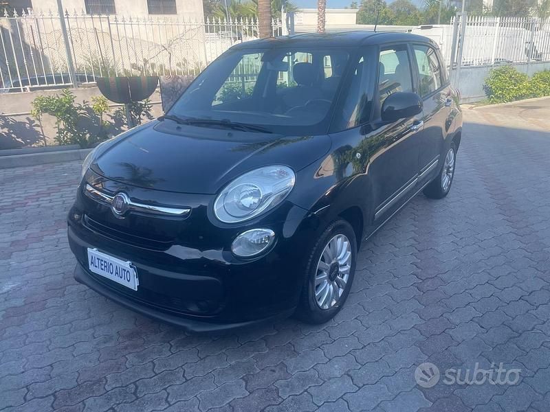 Usata Fiat 500L Lounge 85 CV (62 kW) 2015 Nero Monovolume
