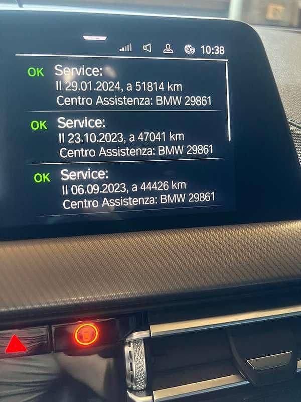 Usata BMW 116 M Sport 116 CV (85 kW) 2021 Nero Utilitaria