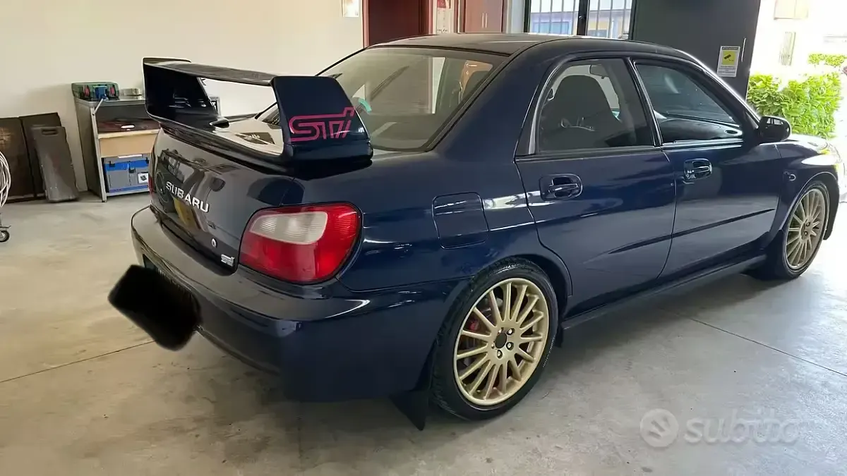 Usata Subaru Impreza 218 CV (160 kW) 2001 Blu Coupé