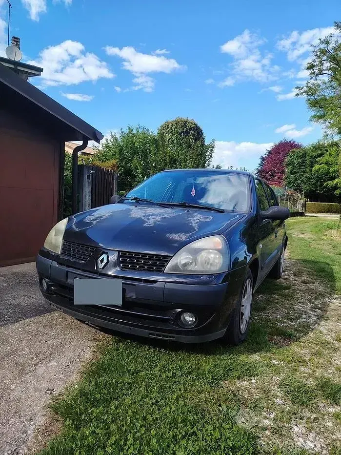 Usata Renault Clio II 58 CV (42 kW) 2003 Nero Berlina