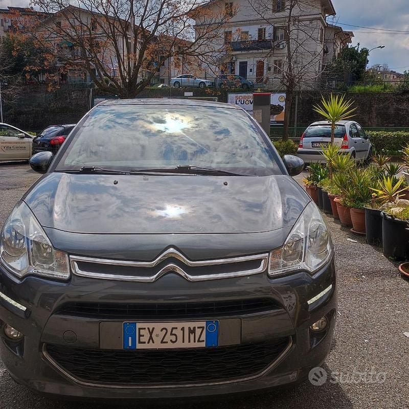 Usata Citroën C3 Exclusive 68 CV (50 kW) 2014 Grigio Berlina