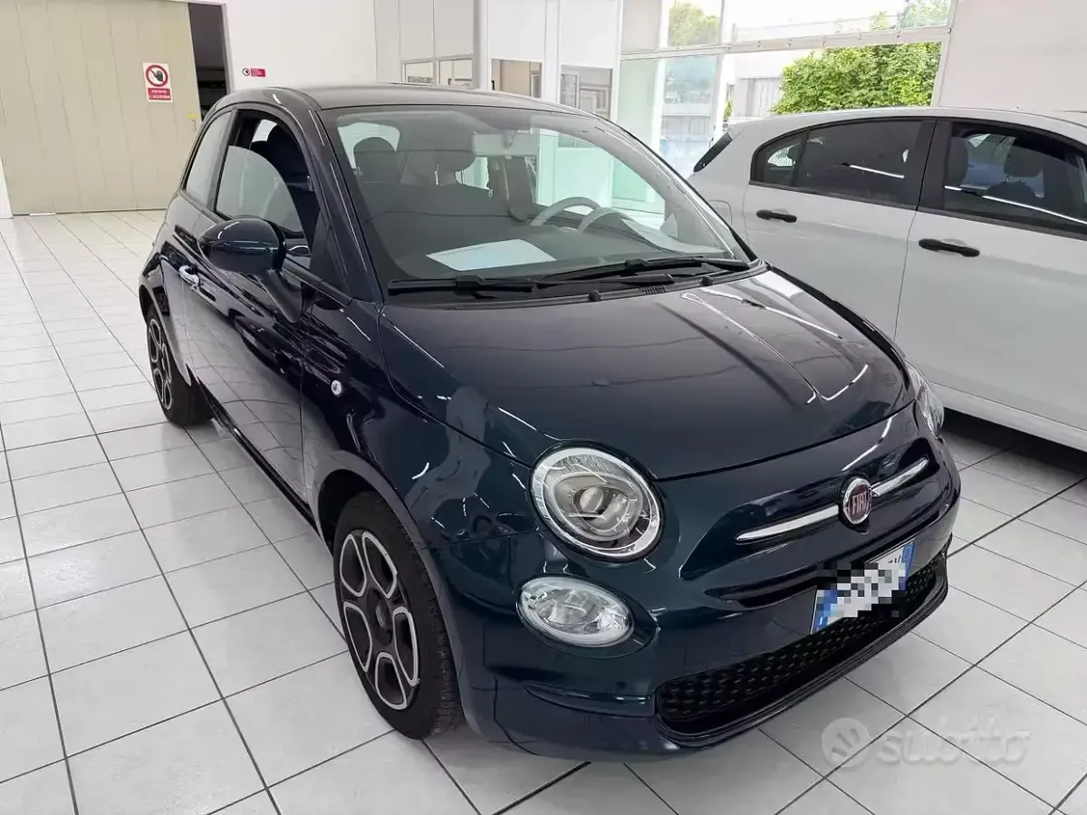 Usata Fiat 500 Club 69 CV (50 kW) 2023 Blu Utilitaria