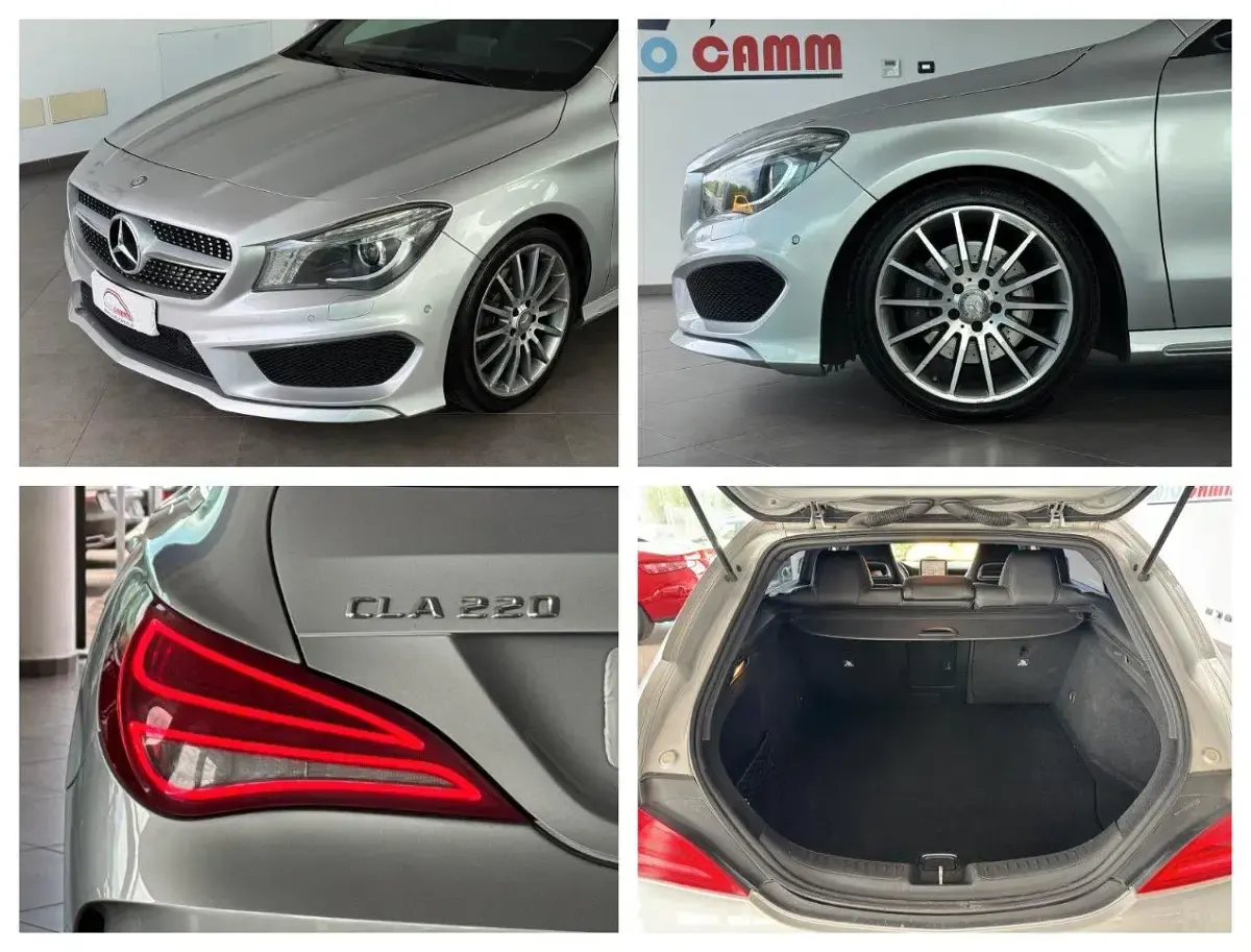 Usata Mercedes CLA220 Shooting Brake Premium 177 CV (130 kW) 2015 Giallo Station wagon