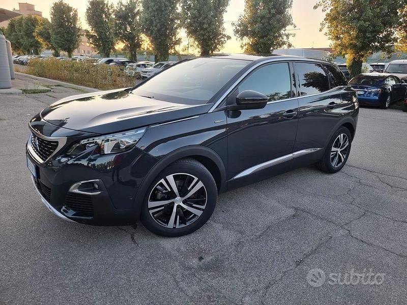 Usata Peugeot 3008 GT-line 131 CV (96 kW) 2019 Grigio Berlina