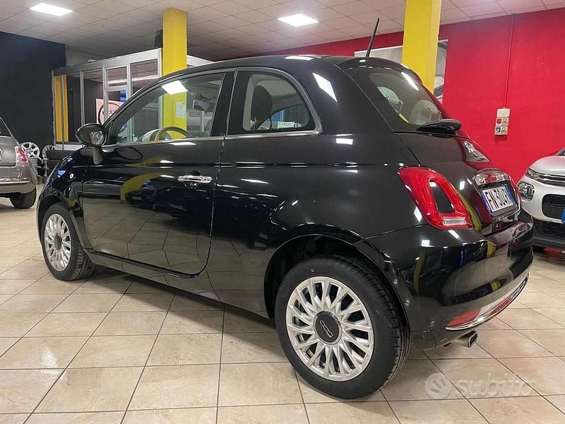 Usata Fiat 500 Lounge 69 CV (50 kW) 2018 Nero Utilitaria