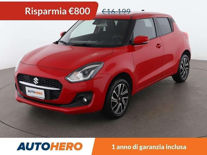 Rosso Usata 2023 Suzuki Swift Due volumi | 15.399 € (Buon prezzo) - Immagine 1/3