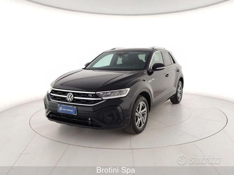 Nero Usata 2023 VW T-Roc R-line SUV | 27.200 € (Buon prezzo) - Immagine 1/4