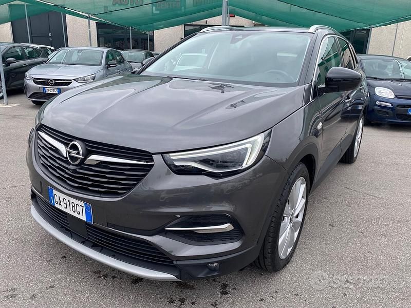 Grigio Usata 2020 Opel Grandland X Ultimate SUV | 16.500 € (Buon prezzo) - Immagine 1/4