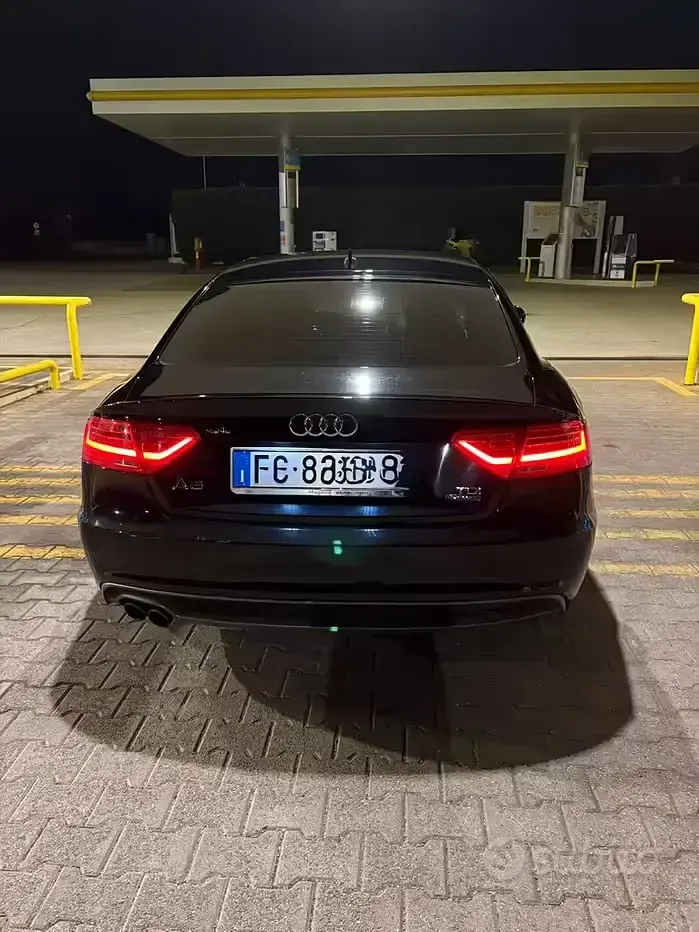 Usata Audi A5 190 CV (139 kW) 2016 Nero Coupé