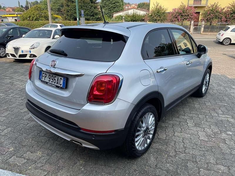 Usata Fiat 500X Lounge 120 CV (88 kW) 2018 Argento SUV