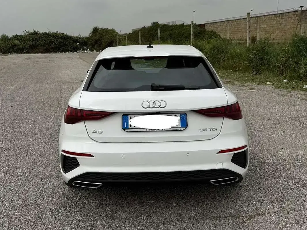 Usata Audi A3 S-Line 150 CV (110 kW) 2023 Bianco Berlina