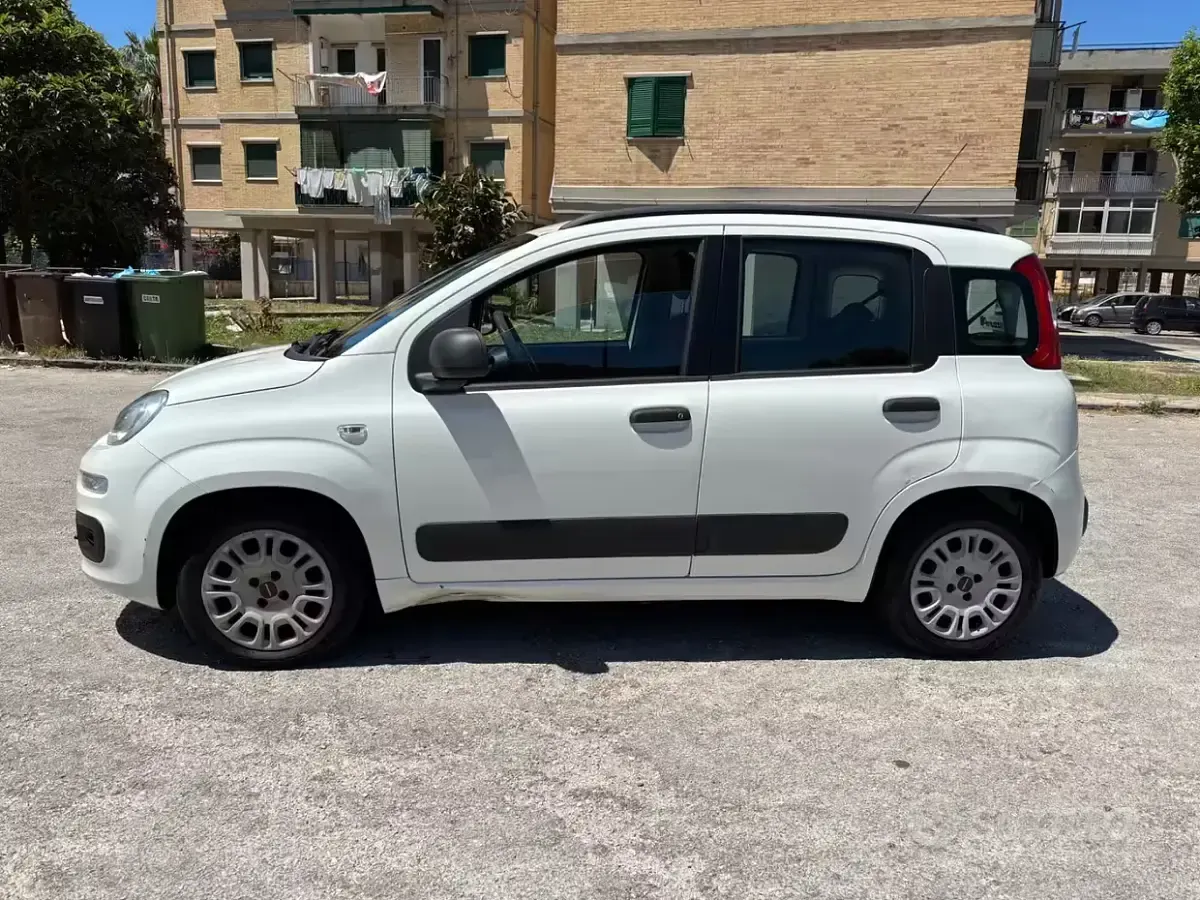 Usata Fiat Panda Easy 69 CV (50 kW) 2014 Bianco Utilitaria