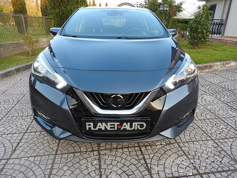 Usata Nissan Micra Acenta 71 CV (52 kW) 2018 Grigio Utilitaria