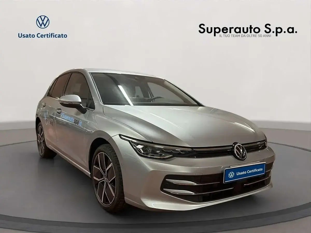 Nuova VW Golf VIII Style 204 CV (150 kW) 2025 Argento Utilitaria