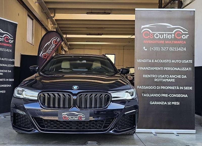 Usata BMW 520 M Sport 190 CV (139 kW) 2021 Nero Station wagon