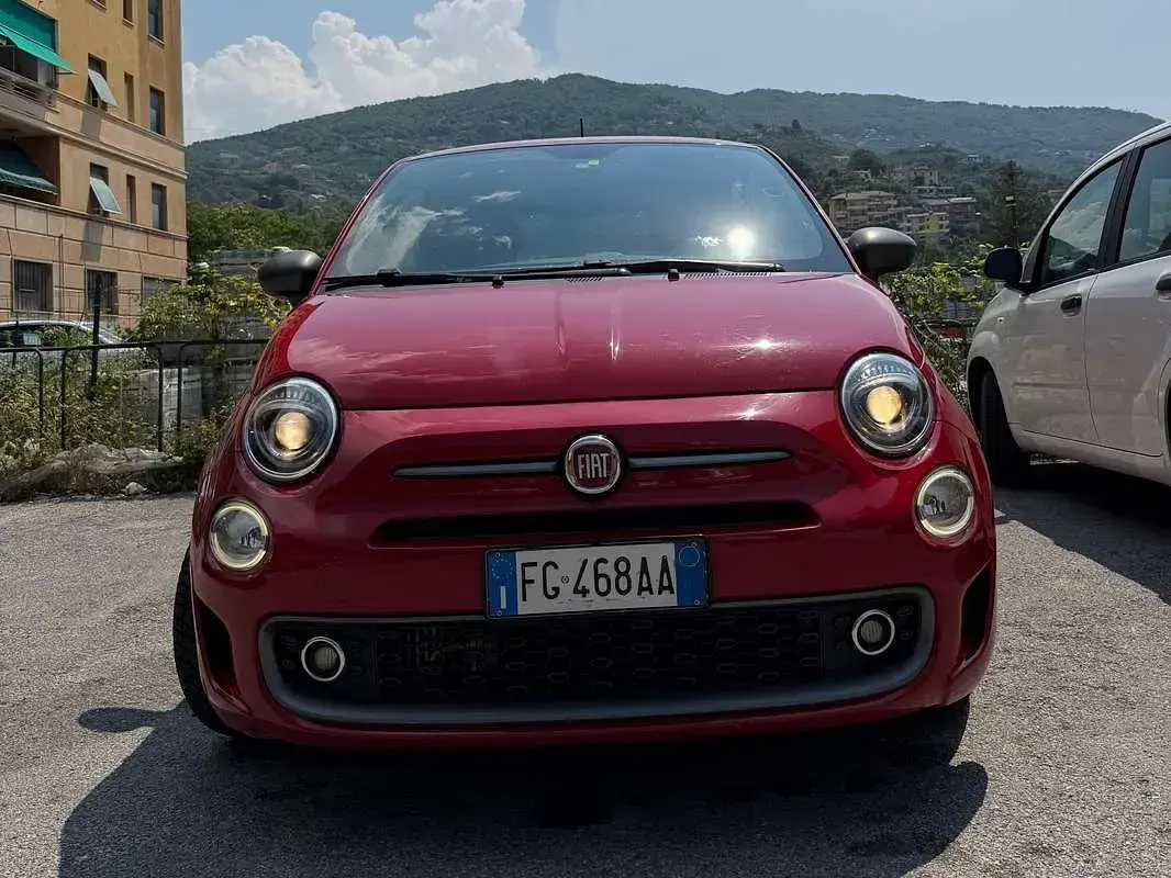 Usata Fiat 500 S 95 CV (69 kW) 2016 Rosso Utilitaria