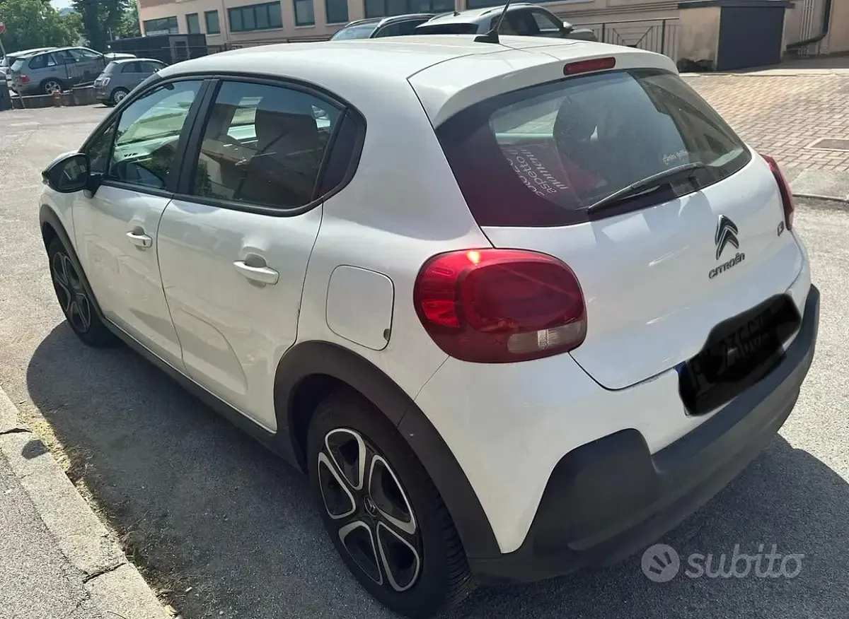 Usata Citroën C3 102 CV (75 kW) 2019 Bianco Utilitaria