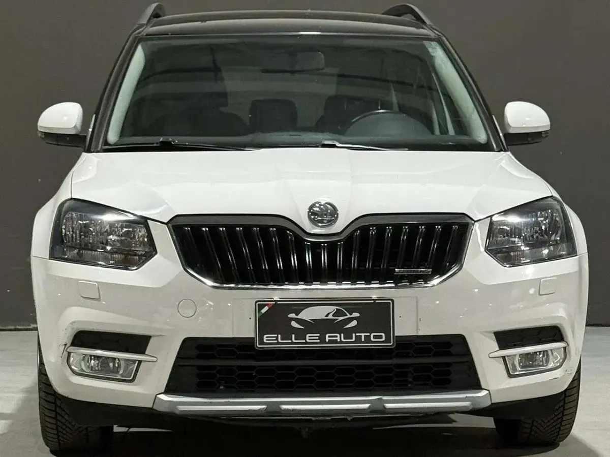 Usata Skoda Yeti GreenLine 105 CV (77 kW) 2014 Bianco SUV