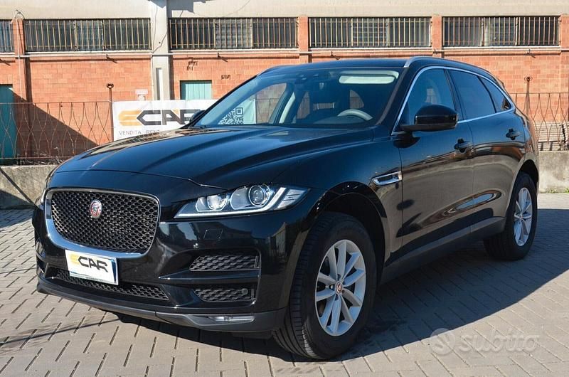 Usata Jaguar F-Pace Prestige 180 CV (132 kW) 2019 Nero SUV