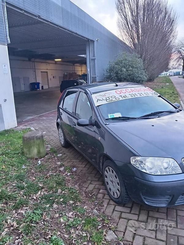 Usata Fiat Punto Active 60 CV (44 kW) 2010 Grigio Utilitaria