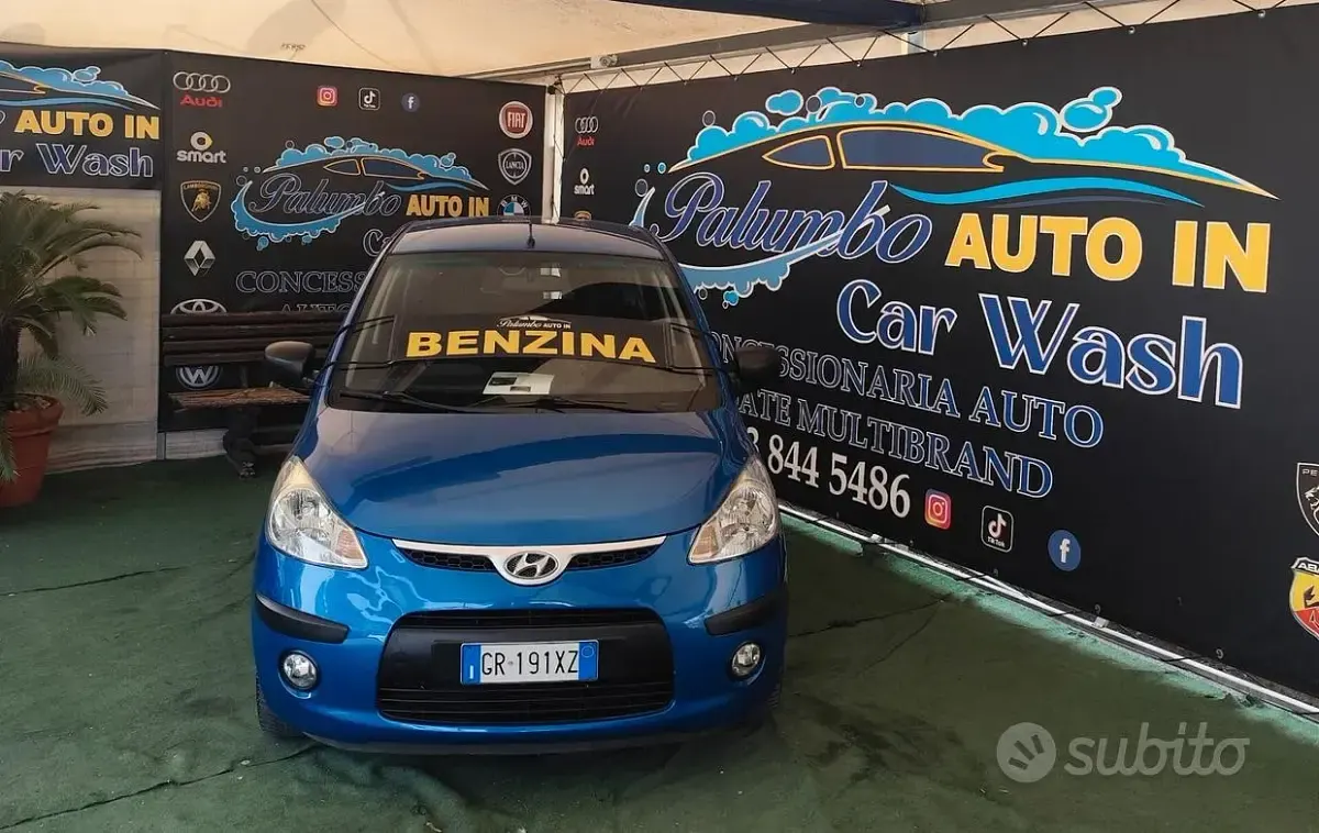 Używany Hyundai i10 67 KM (49 kW) 2010 Niebieski Hatchback