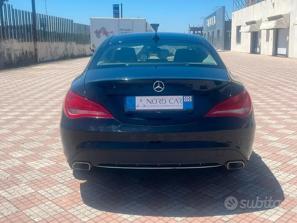 Usata Mercedes CLA200 Executive 136 CV (100 kW) 2014 Nero Berlina
