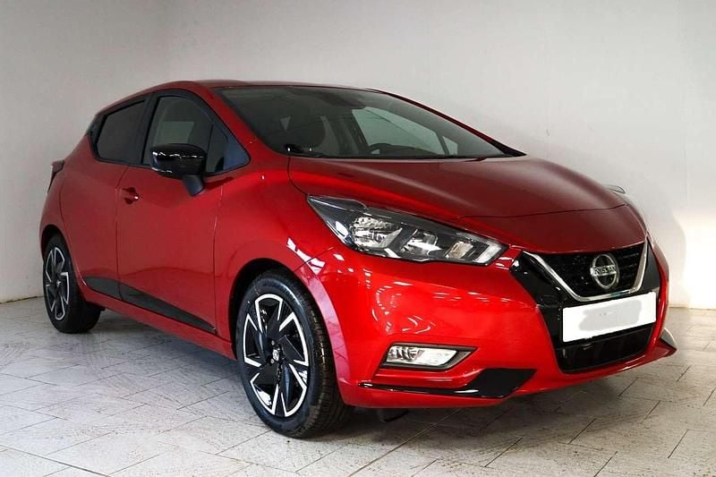 Second-hand Nissan Micra 125 CP (91 kW) 2023 Roșu Hatchback