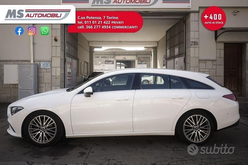 Usata Mercedes CLA200 Premium 150 CV (110 kW) 2020 Bianco Station wagon