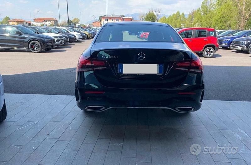 Usata Mercedes A200 Premium 2022 Nero Berlina