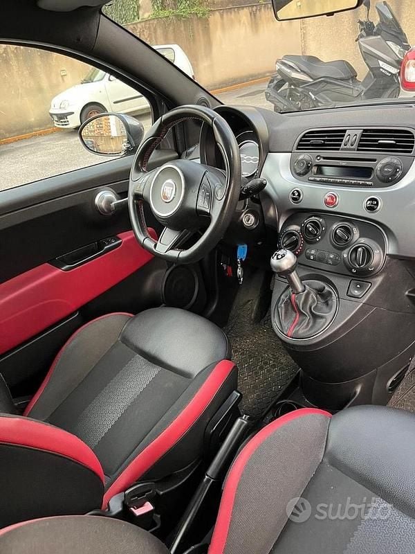 Usata Fiat 500S 95 CV (69 kW) 2014 Grigio Utilitaria