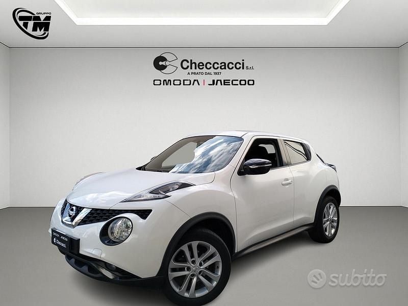 Usata Nissan Juke Tekna 110 CV (80 kW) 2016 Bianco SUV