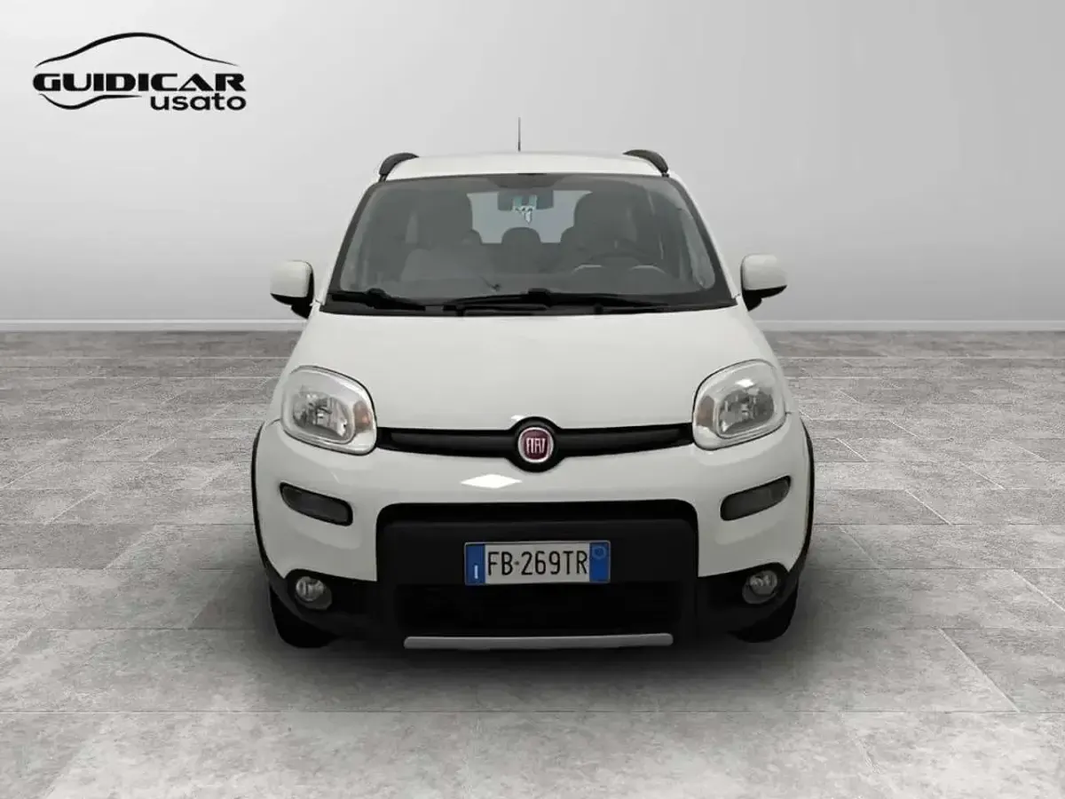 Usata Fiat Panda 4x4 S 95 CV (69 kW) 2016 Bianco Utilitaria