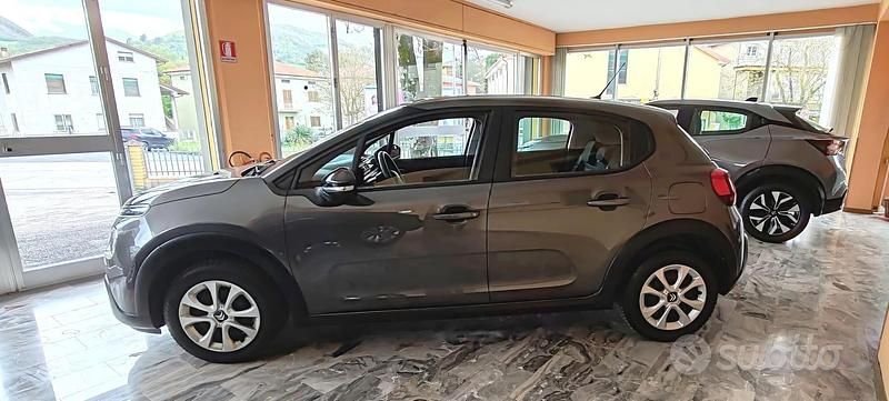 Usata Citroën C3 Feel 102 CV (75 kW) 2021 Grigio Utilitaria