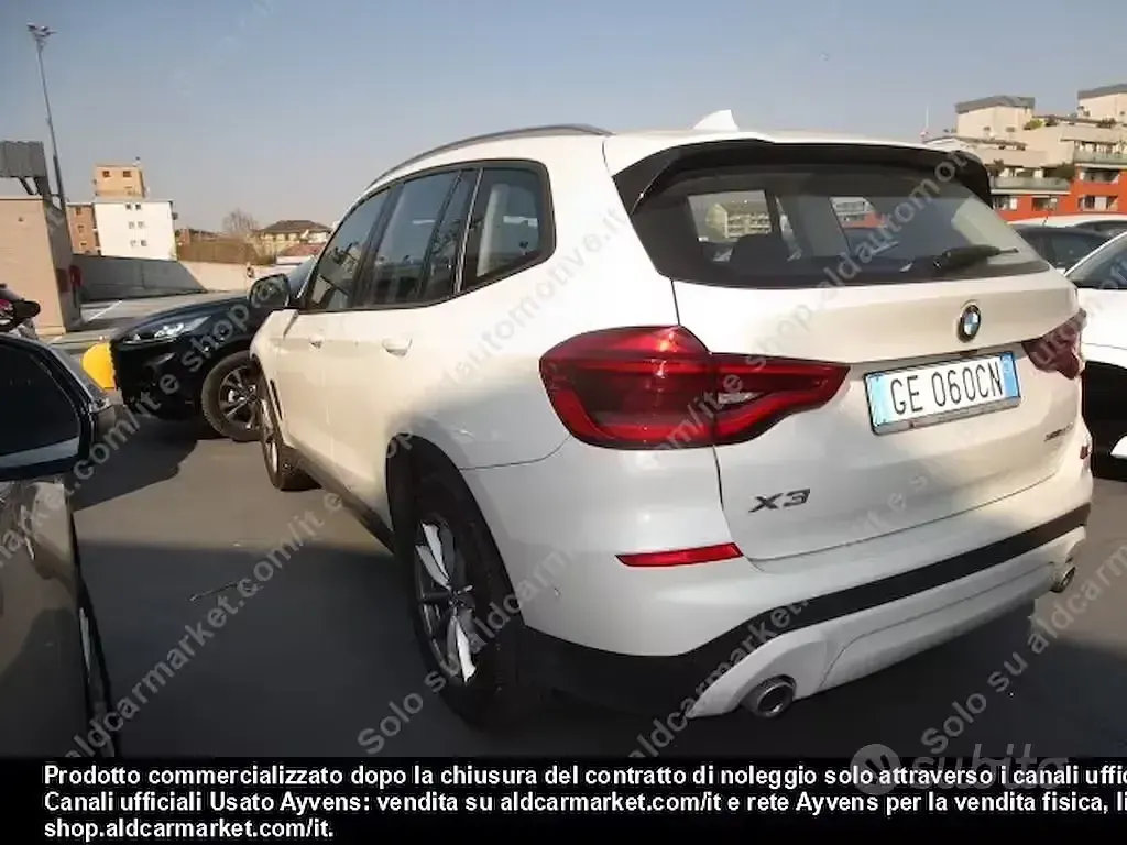 Usata BMW X3 Advantage 190 CV (139 kW) 2021 Bianco SUV