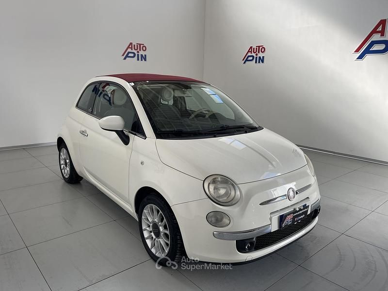 Usata Fiat 500 Lounge 69 CV (50 kW) 2011 Cabrio