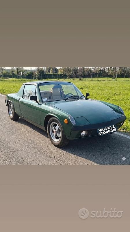 Usata Porsche 914 1970 Verde Cabrio