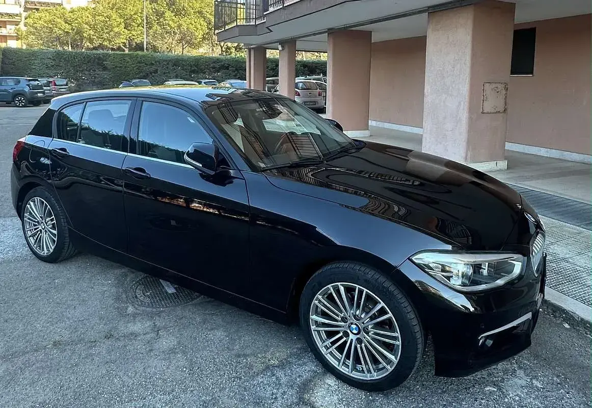 Usata BMW 116 116 CV (85 kW) 2019 Nero Utilitaria