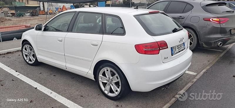 Usata Audi A3 Ambition 140 CV (102 kW) 2009 Bianco Berlina