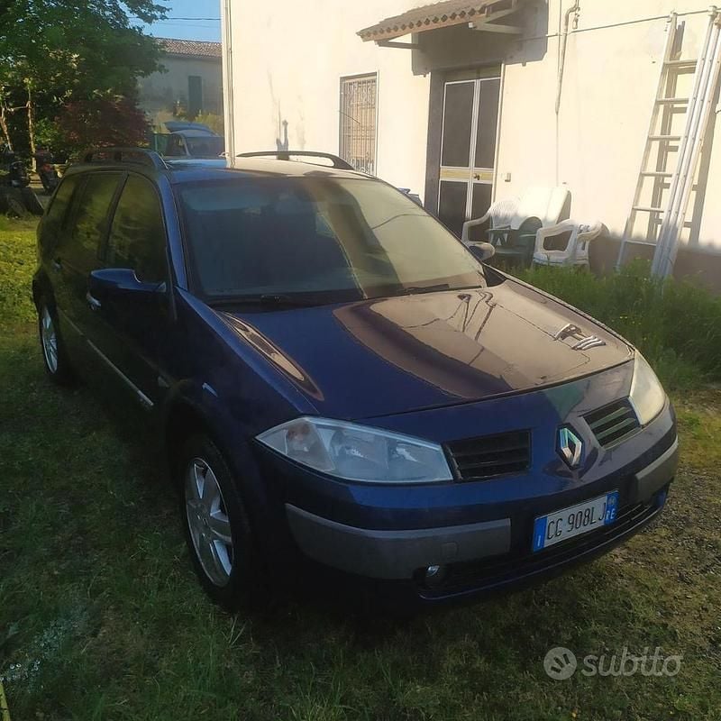 Usata Renault Mégane GrandTour 120 CV (88 kW) 2004 Blu Station wagon