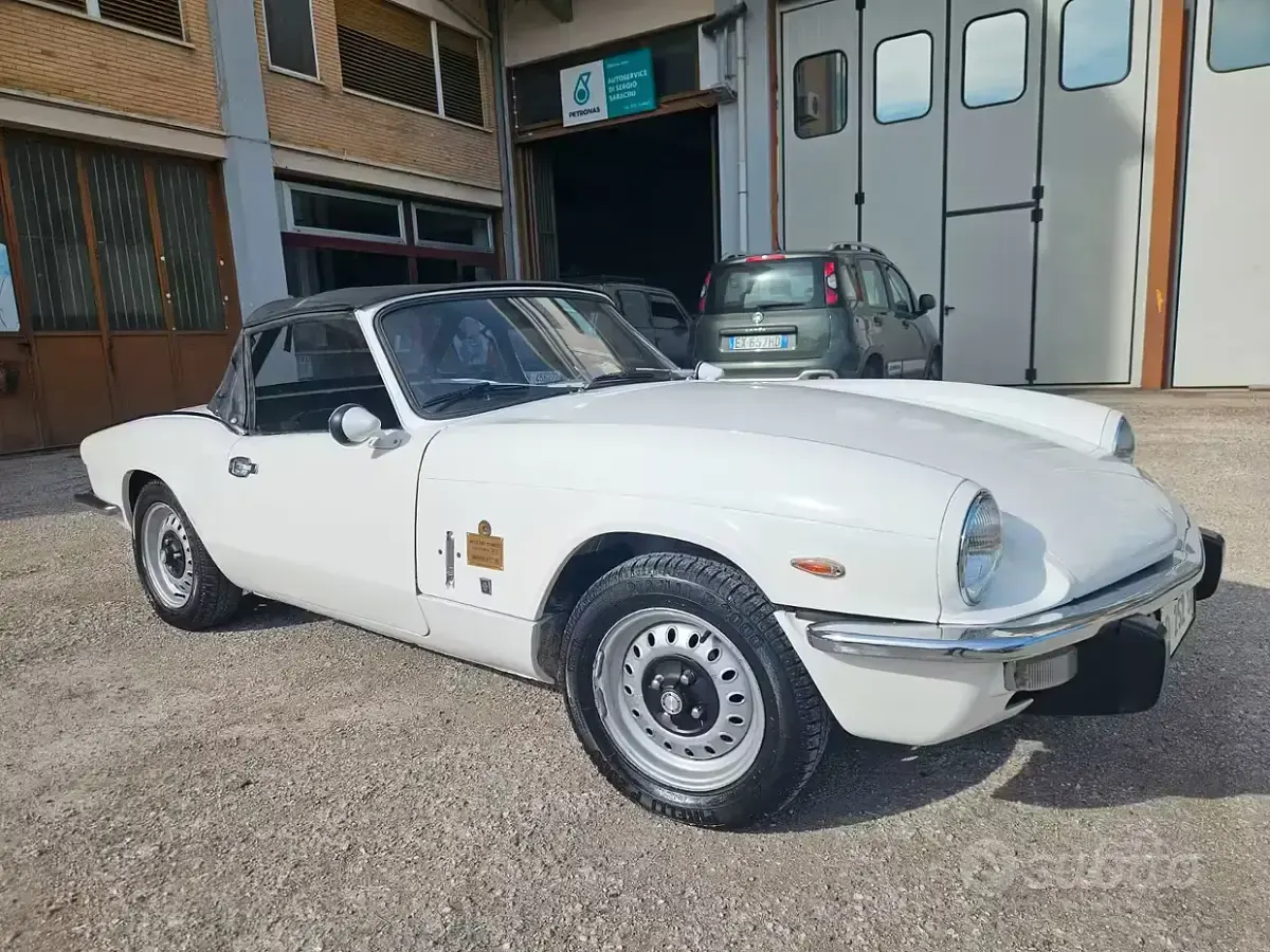 Usata Triumph Spitfire 1970 Bianco Cabrio