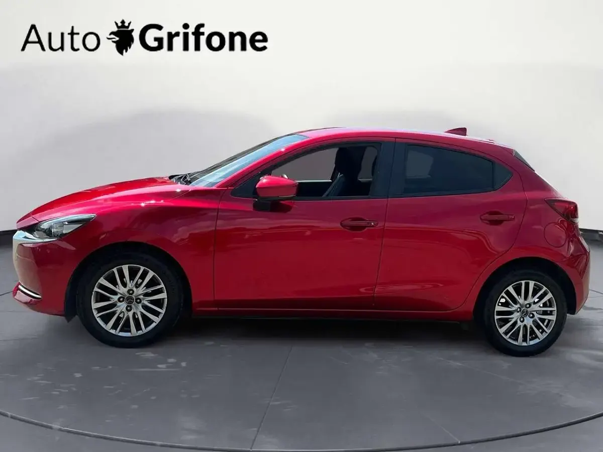 Usata Mazda 2 Exclusive 90 CV (66 kW) 2020 Rosso Berlina