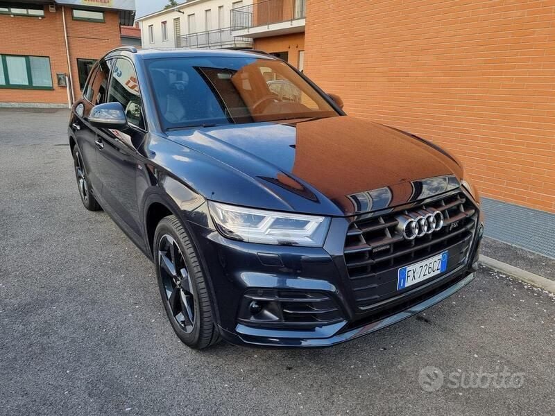 Usata Audi Q5 S-line plus 286 CV (210 kW) 2019 Blu SUV
