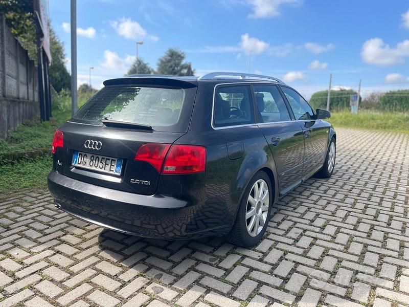 Usata Audi A4 S-Line 140 CV (102 kW) 2007 Nero Station wagon