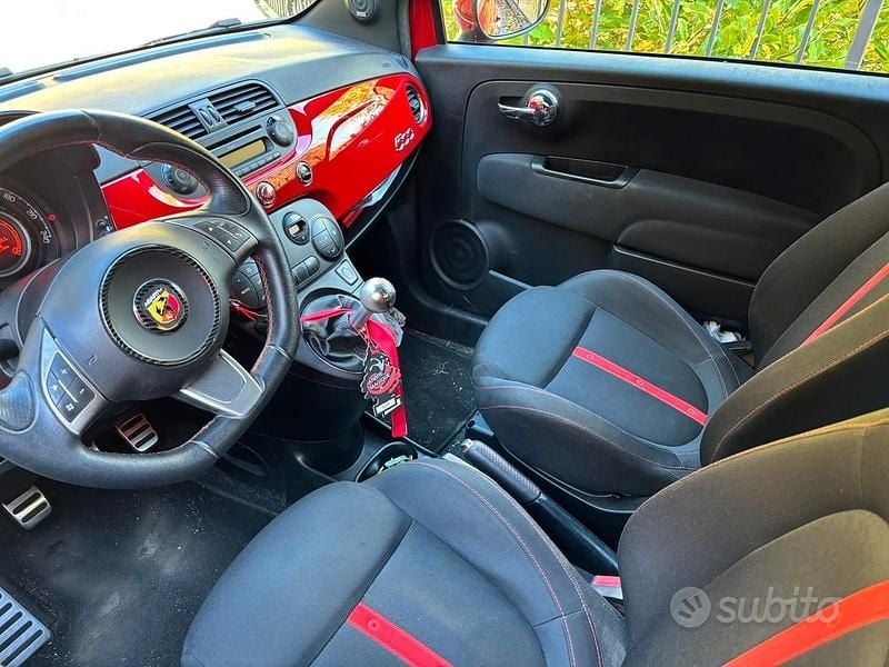 Usata Abarth 500 135 CV (99 kW) 2011 Rosso Berlina
