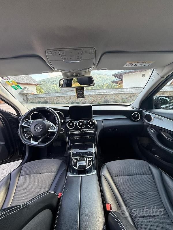 Usata Mercedes C250 204 CV (150 kW) 2014 Nero Berlina
