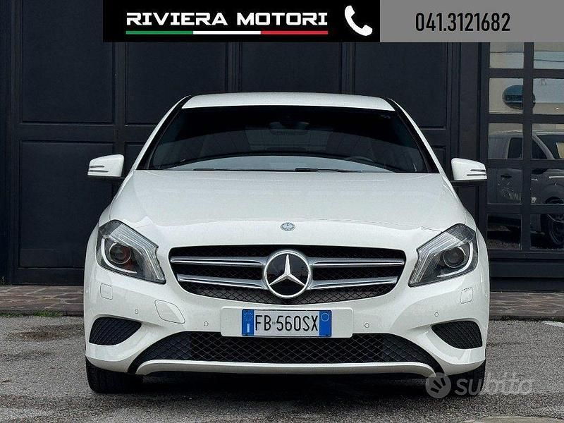 Usata Mercedes A180 Premium 109 CV (80 kW) 2014 Bianco Berlina