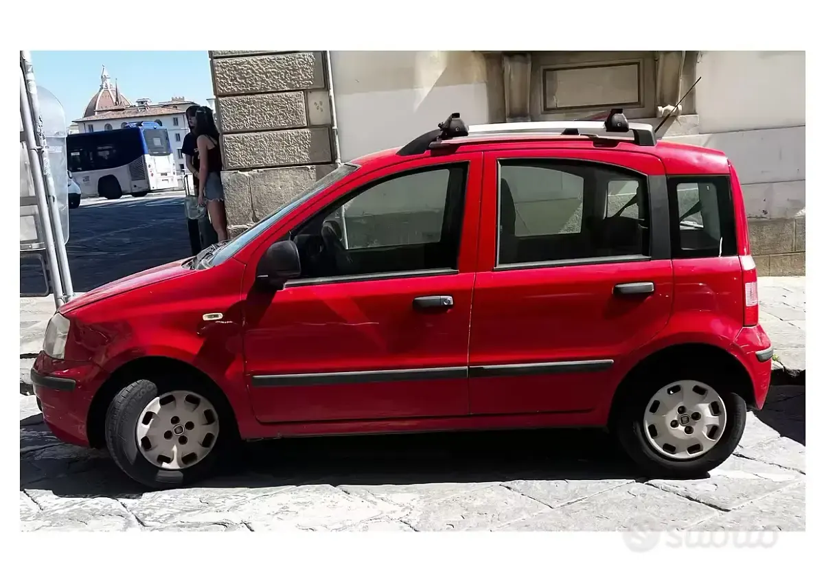 Usata Fiat Panda 69 CV (50 kW) 2012 Rosso Utilitaria