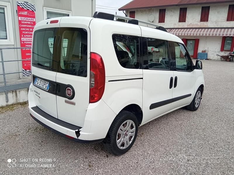 Usata Fiat Doblò Dynamic 105 CV (77 kW) 2016 Bianco Monovolume
