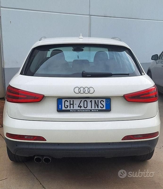 Usata Audi Q3 177 CV (130 kW) 2016 Bianco SUV